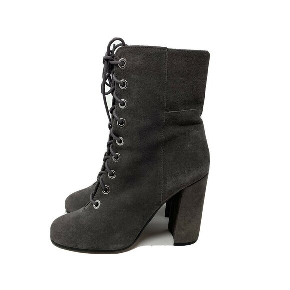 Vince Camuto 8.5 Teisha Lace Up Booties Victorian - Picture 8 of 10
